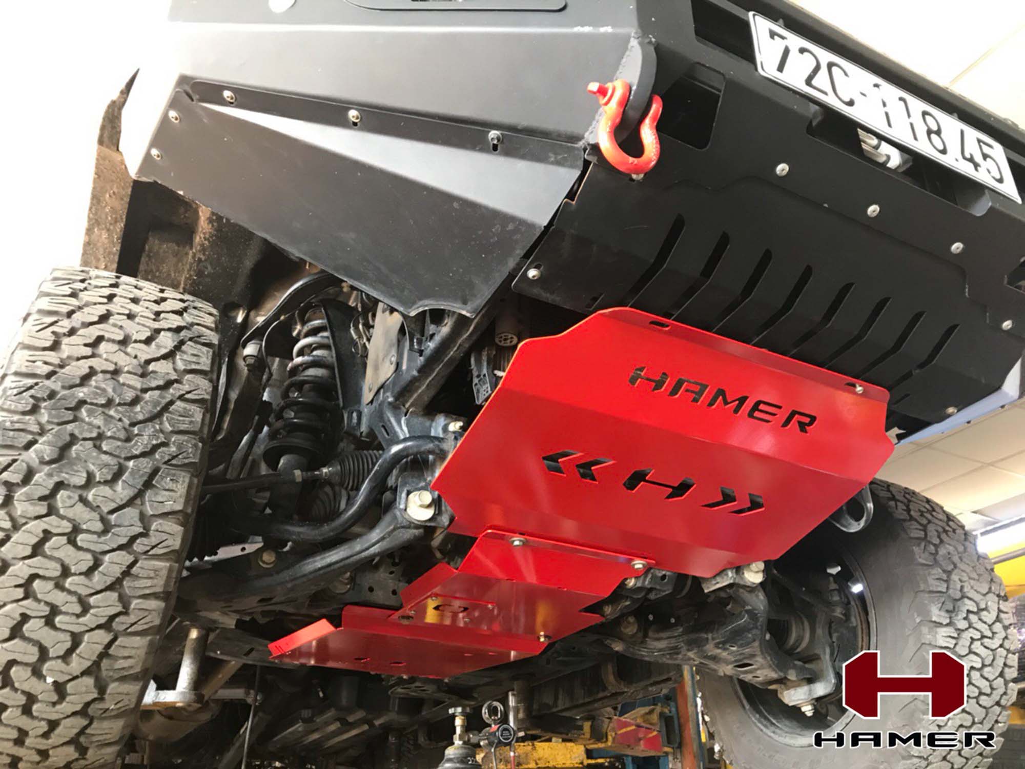 FORD RANGER RAPTOR (2018 – 2022) 3 PIECE UNDER PROTECTION PLATE