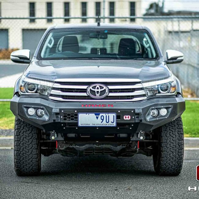 KING SERIES HAMER BULL BAR FOR TOYOTA HILUX (2015 – 2018)