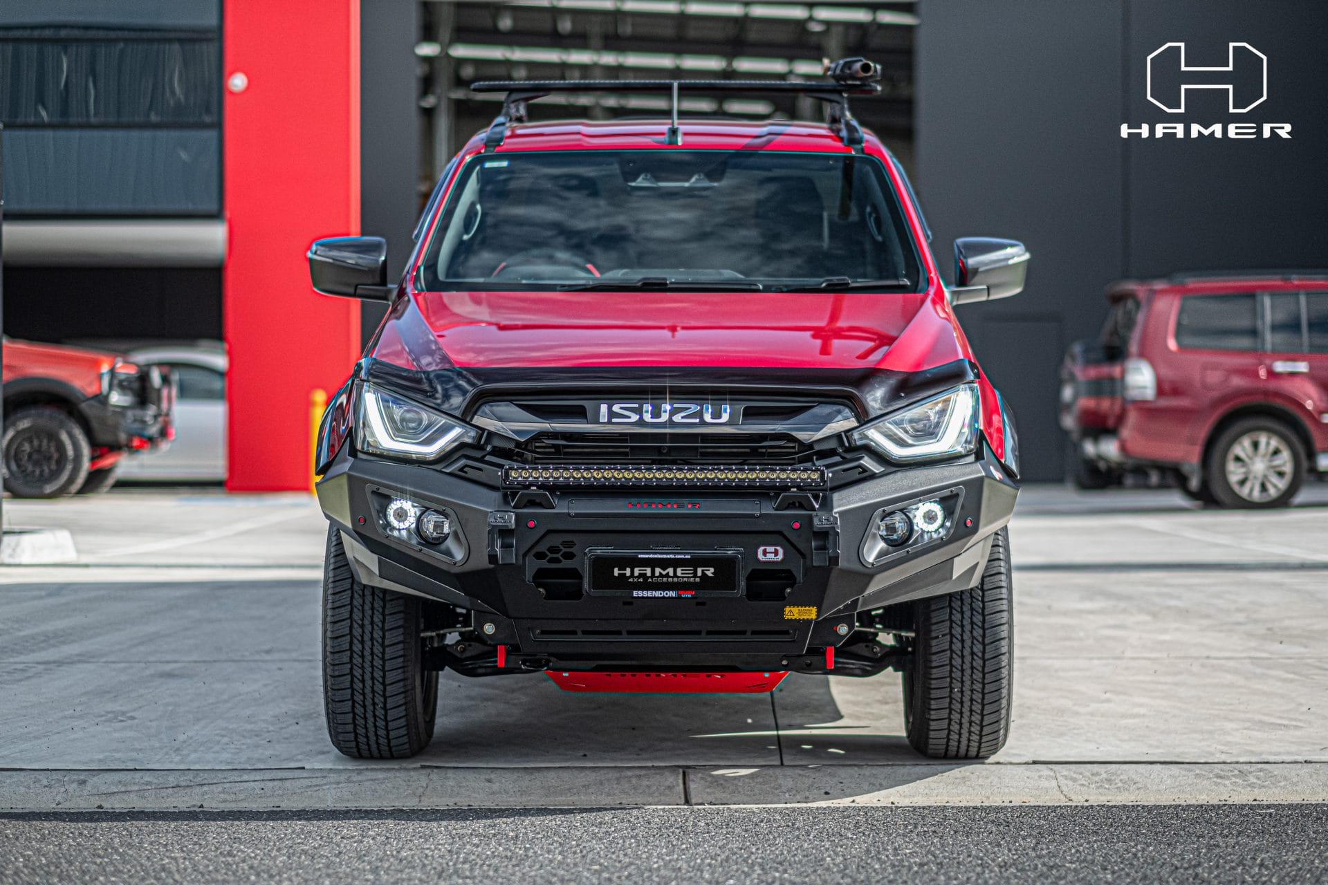 Buy Hamer Bull Bar for D-Max Online | Xtreme-Ute-Worx
