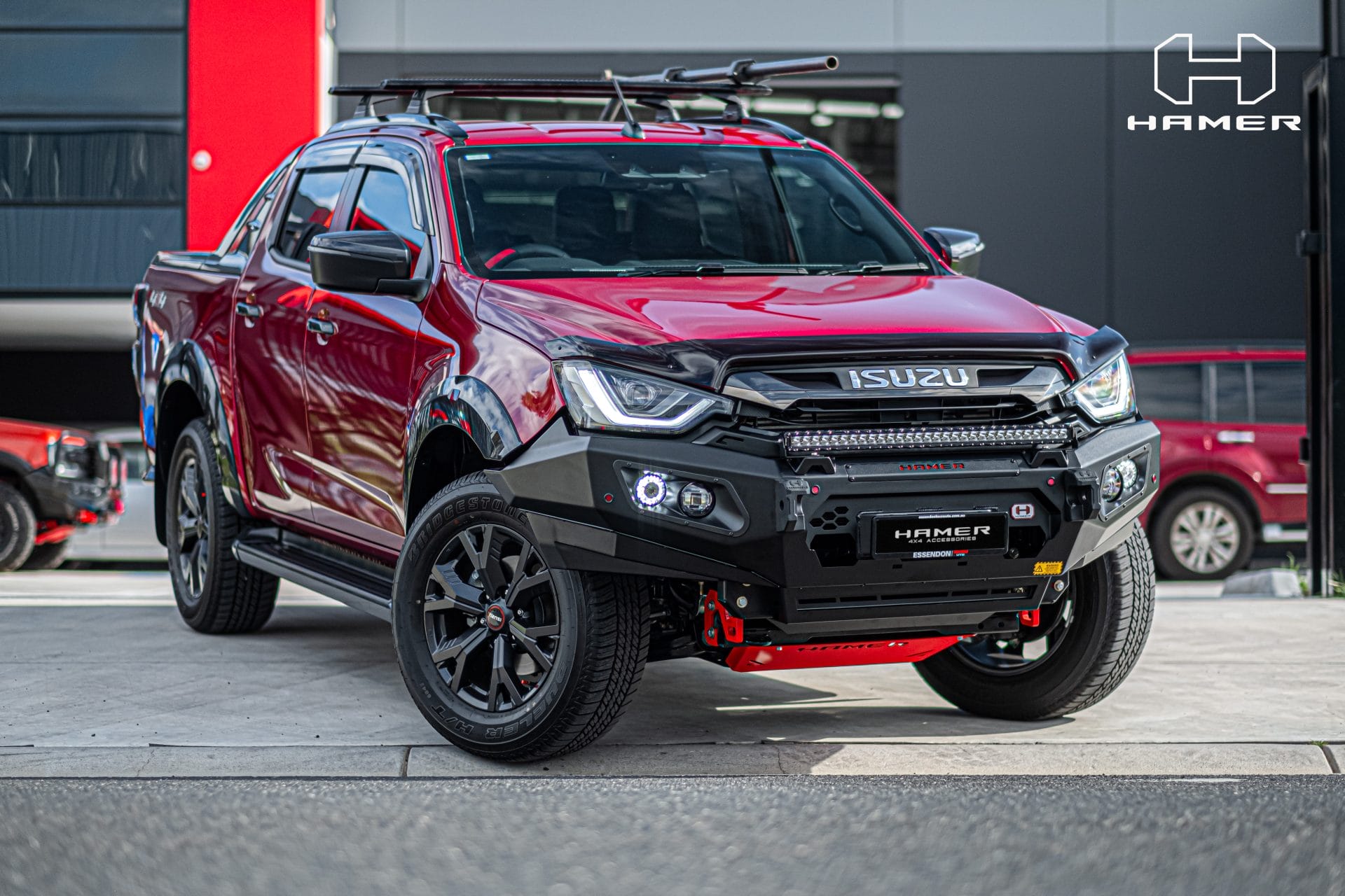 Buy Hamer Bull Bar for D-Max Online | Xtreme-Ute-Worx