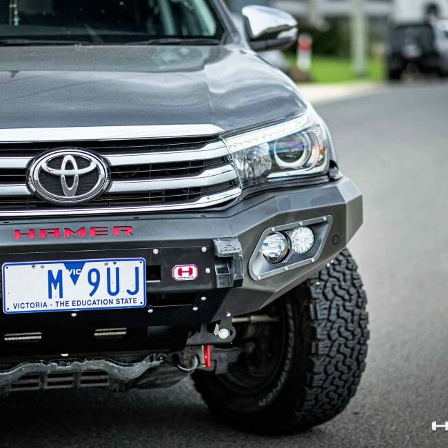 KING SERIES HAMER BULL BAR FOR TOYOTA HILUX (2015 – 2018)