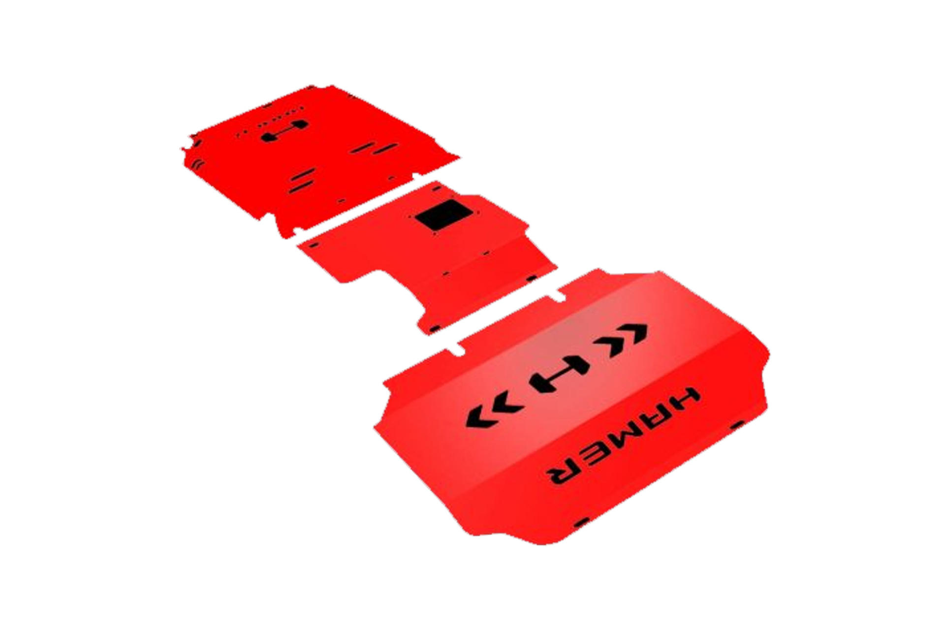 3 PIECE HAMER UNDER PROTECTION PLATE FOR TOYOTA HILUX (2011 – 2015)